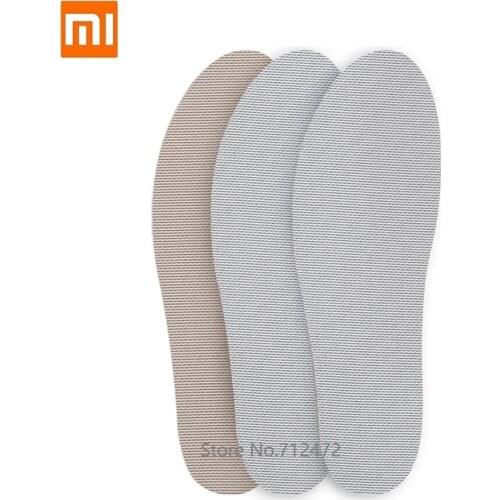 New Natural cork light Deodorization Insole Skin-friendly Breathable Sweat-absorbent Insole 3 pairs