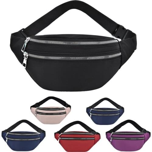 2020 New Fanny Pack For Women Waterproof Waist Bags Ladies Fashion Bum Bag Travel Crossbody Chest Bags Unisex Hip Bag