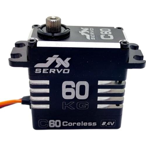 C60 62KG 8.4V 0.11sec JX Servo Steel Gear 180 degree Aluminum Coreless for RC model car truck helicopter Robot SAVOX SB2290SG