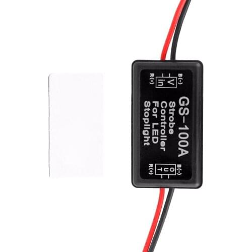 Smart Flash Strobe Controller Box Flasher Module for LED Brake Tail Stop Light TD326