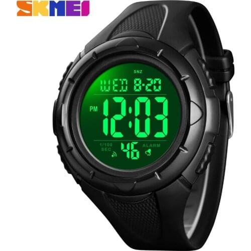 SKMEI Fashion Sport Watch Men Alarm Clock Cowboy Waterproof Week Display Men Watches Denim Digital Watch reloj deportivo hombre