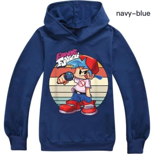 Friday Night Funkin Hoodie 3D Sweatshirt Long Sleeve Girl Boys Tracksuit Harajuku Streetwear 2022 Video Game Clothes 2-16Y
