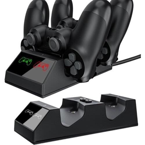 For PS5 Controller Charger Magnetic Attraction Charging Dock Station Dualsense Controllers with Indicators Fast Charging
