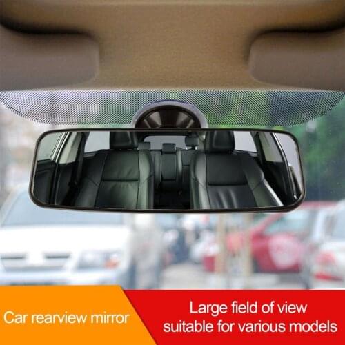 Car Mirror Interior Rearview Mirrors Universal Auto Rear View Mirror Anti-glare Wide-angle Surface Blue Mirror Auto Accessories