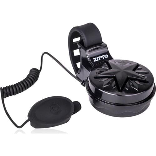 Bicycle Electronic Bells Alarm USB Rechargeable Electronic MTB Road Bike Handlebar Bell Ring Bike Horn Accessories