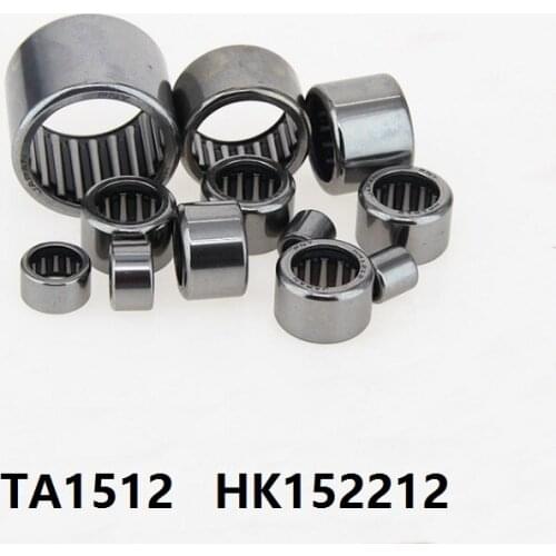 100pcs/lot TA1512 HK152212 Drawn Cup Type Needle Roller Bearing 15x22x12 mm free shipping high quality