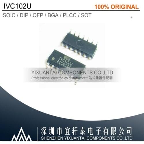 2pcs/lot 5pcs/lot 10pcs/lot Free shipping 100% original IVC102U IVC102 SOP14