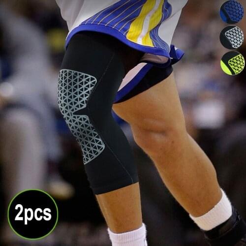 2 Pcs Gym Sports Knee Leg Patella Arthritis Support Brace Guard Stabilizer Strap Wrap Basketball Football Safety Kneepad WHStore