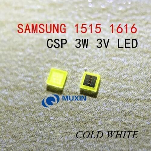200PCS samsung LED LCD Backlight TV Application LED Backlight 3W 3V CSP 1515 Cool white LCD Backlight for TV TV Application