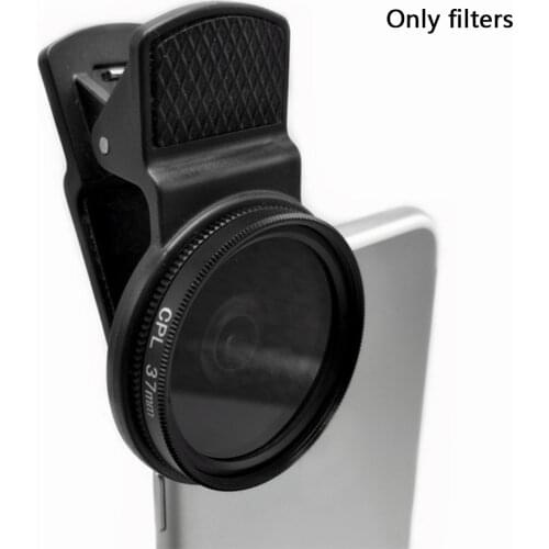 37MM Circular Universal Portable Polarizer Camera Lens CPL Filter Professional for iphone and other smartphones