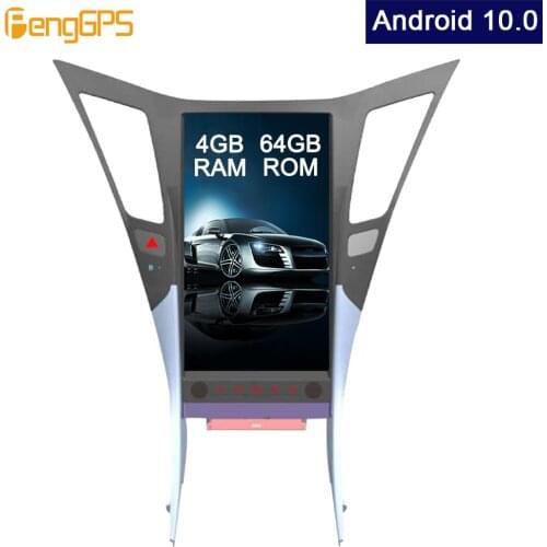 13.6" Android 10.0 Car DVD Player for Hyundai Sonata 2010-2014 GPS Navi Multimedia Headunit Tesla Style Touchscreen 1920*1080 HD