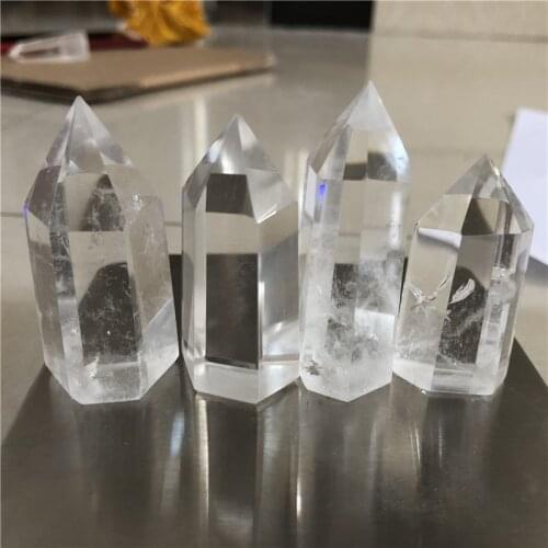 Clear quartz crystal point top quality natural stones and minerals crystal tower healing crystal wholesale