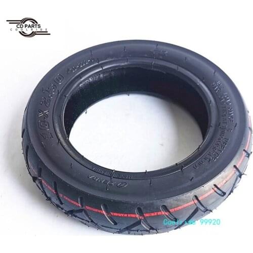 Coolride 10 Inch Scooter Inner and Outer Tires Thickened Rubber Tire 10x2.50 Inflatable Inner Tube Electric Scooter Special Tire