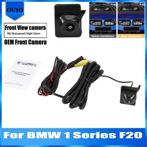 HD Car Front View camera | For BMW 1 Series F20 Parking LOGO Camera Night Vision Camera