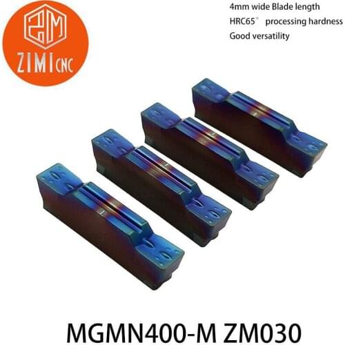 HRC65 high hardness MGMN300-M ZM1135 MGMN400-M ZM030 MGMN400-M ZM1135 Carbide Inserts For MGEHR