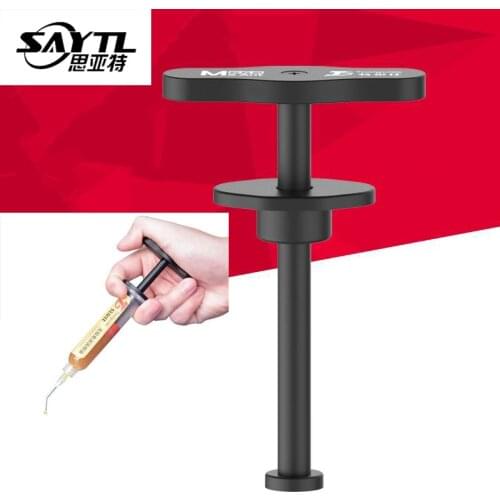 Needle flux propeller Aluminium alloy Welding Oil Needle Barrel Booster DIY Aluminium Alloy Manual Solder Paste Propulsion Tool