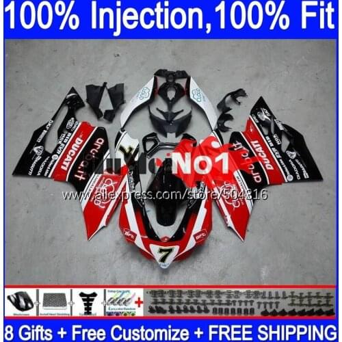 Injection For DUCATI Panigale 899 1199 S 1199R 120MC.16 899S 12 13 14 15 16 1199S 2012 2013 2014 2015 2016 red black hot Fairing