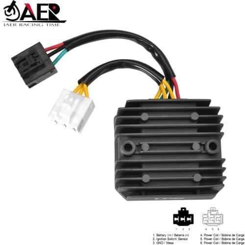 JAER Motorcycle Voltage Regulator Rectifier for Honda UH125D SH125 SH150 2009-2012 PES125 PS125 PS150 FES150 FES125 S-WING