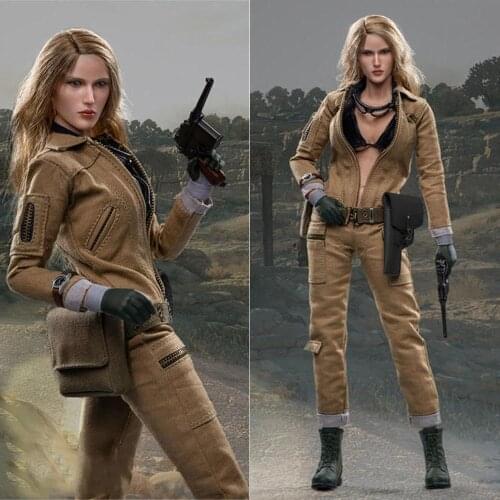 In Stock Collectible 1/6 Scale SWtoys 1/6 FS020 EVA Cool Girl Female Agent Shooter Figure Full Set Soldier Doll Toys