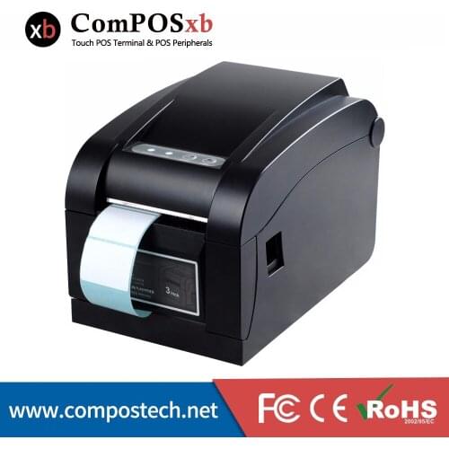 Cheap Price 80mm Direct Thermal Barcode Label Printer, printed label DTP350