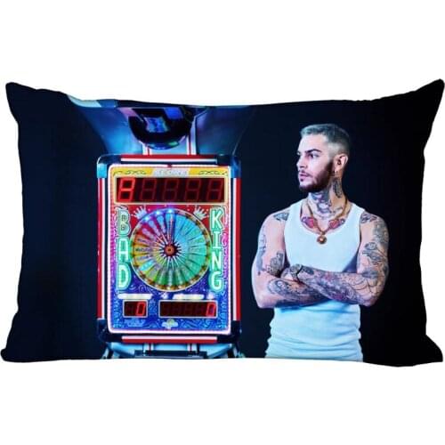 Cool Custom Pillowcase Emis Killa Style Pillow Case 35X45cm one side Rectangular Cushion Throw Case For Bedroom
