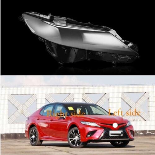 Car Headlight Lens For Toyota Camry 2018 2019 Car Headlight Headlamp Lens Auto Shell Cover
