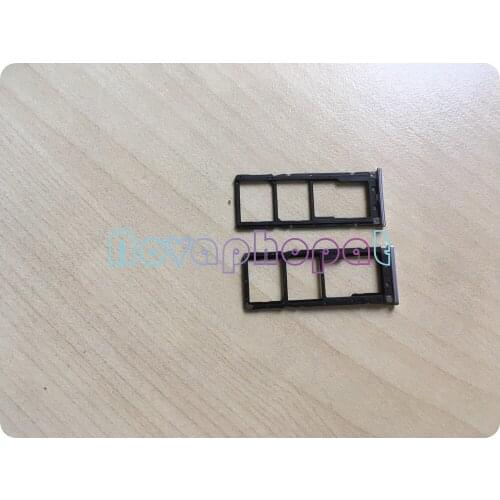 Novaphopat Note 5A SIM Card Tray For Xiaomi Redmi Note 5A Sim Card Holder Slot Adapter Slot Reader Replacement +tracking