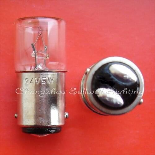 Miniature bulb 24V 5W Ba15d A316 GREAT 10pcs sellwell lighting