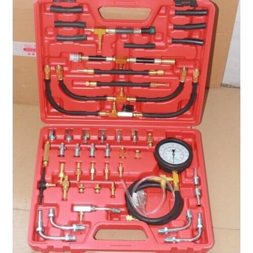 Fuel Pressure Tester Kit Master Injection MULTIFUNCTIONAL FUEL SYSTEM PRESSURE GAUGE TU-443 tu443 Shipping Method Optional 2sets