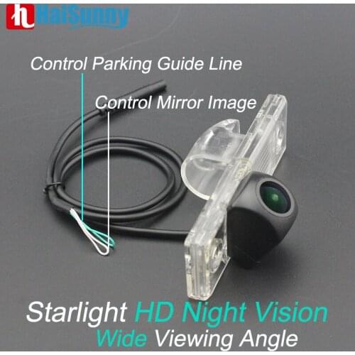 Night Vision Car Rear Backup Reverse Camera Full HD For Chevrolet Captiva Cruze Aveo LOVA Fisheye Lens Control Mirror Image