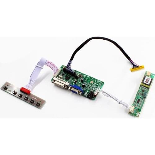 Controller driver board RT2281 with DVI VGA support for 17 inch 1920x1080 lcd panel M240HW01-V0 LM215WF3-SLK1 diy free shipping