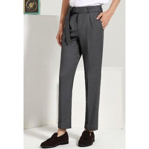 Мужские укороченные брюки QIEKE China At AliExpress