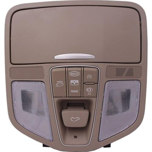 Roofless on console head light lamp ceiling light / reading lamp / car goggles case for Santa Fe