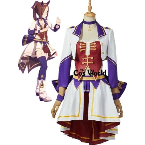 Umamusume Pretty Derby 2nd Sakura Bakushin O Dress Uniform Outfits Anime Cosplay Costumes