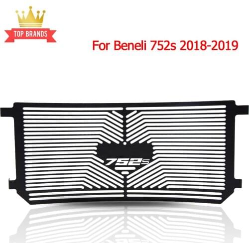 For Beneli Radiator Grille Guard 752s 2018-2019 ABS 750 S Stainless Steel Motorcycle Radiator Grille Guard Protector Grill Cover