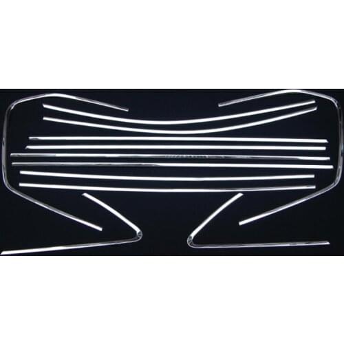 12 Pcs Stainless Steel Window Trim Cover Exterior Body Decoration For Volkswagen Touran L 2016 Chrome Car-Styling
