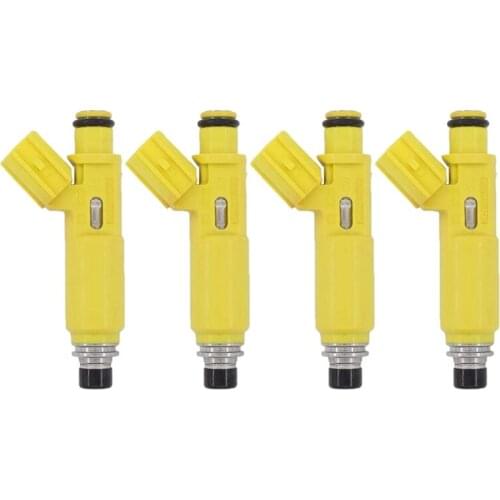 4Pcs Car Fuel Injector Nozzle for Toyota RAV4 2001-2003 23250-28050 23209-28050