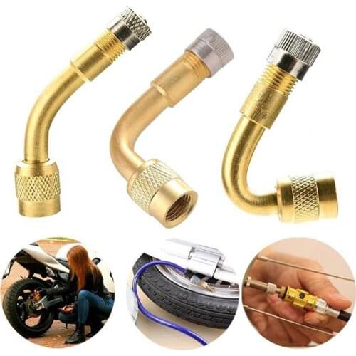 Bicycle Tire Valve Adapter Valve Extenders Tyre Schrader Valve Extension Adaptor 45/90/135 Degree For Car Motorcycle Bike Truck