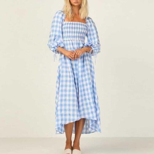 Модные платья в клетку BOHO INSPIRED China At AliExpress