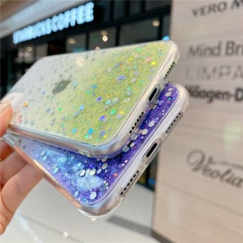 Luxury Gradient Glitter Sequins Case for One Plus 8 9 Pro 8T Case for OnePlus NORD N10 Cover Case for One Plus 9 PRO