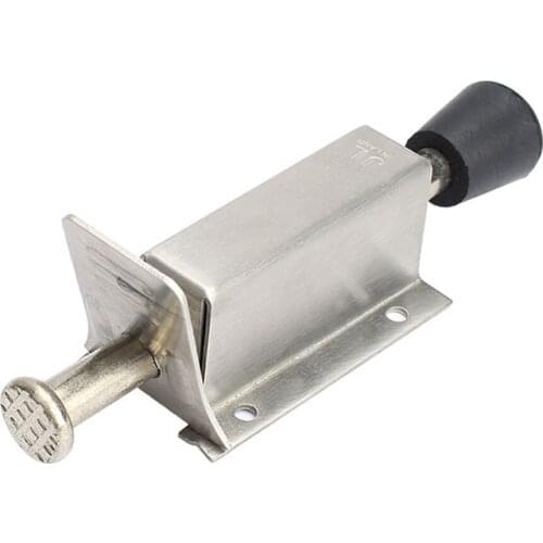 Stainless Steel Door Access Deadbolt Anti-thief Hardware Patio Foot Lock For Home Hotel Sliding