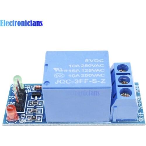 2PCS One 1 Channel Relay Module 5V low level trigger interface Board Shield DC AC 220V For Arduino PIC AVR DSP ARM MCU