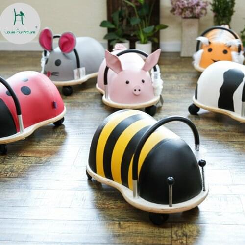 Louis Fashion Furniture Accessories Animal Pulley Car Child Baby Scooter Twist