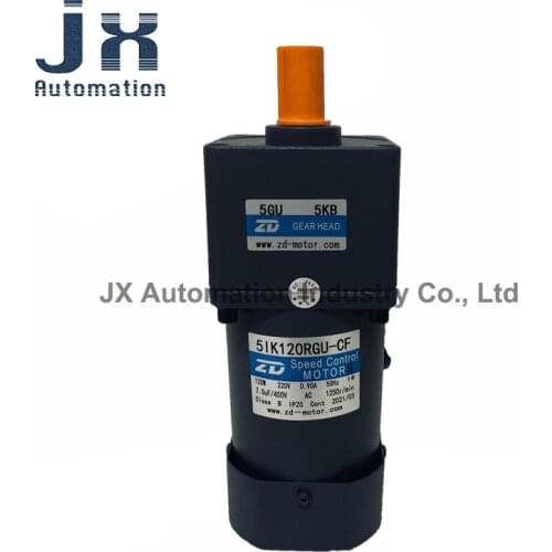 90W/120W ZD AC Speed Control Motor 5IK90RGU-CF-5GU18KB 5IK120RGU-CF-5GU5KB