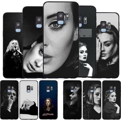Singer Adele Adkins Soft phone Case For Samsung S20 S10 S9 S8 S7 edge Plus Lite For Note 8 9 10 A6 A7 A8 A9 Cover