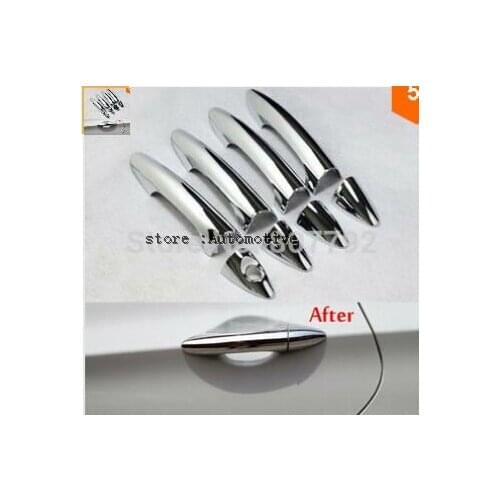 ABS Chrome door handle cover trim 8pcs/set for 2010 2011 for HYUNDAI SOLARIS / VERNA