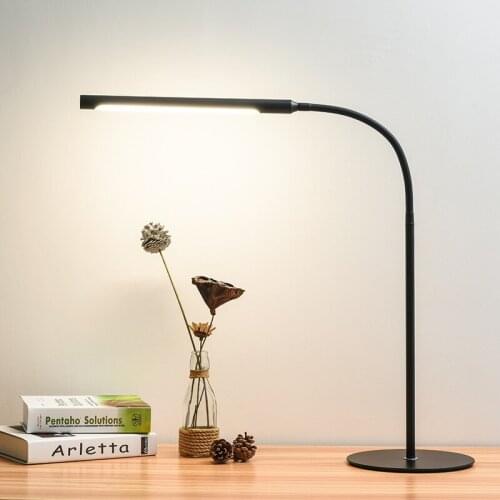 Lamp eye desk college students learning work long arm metal atmosphere remote control lamp of bedroom the head of a bed