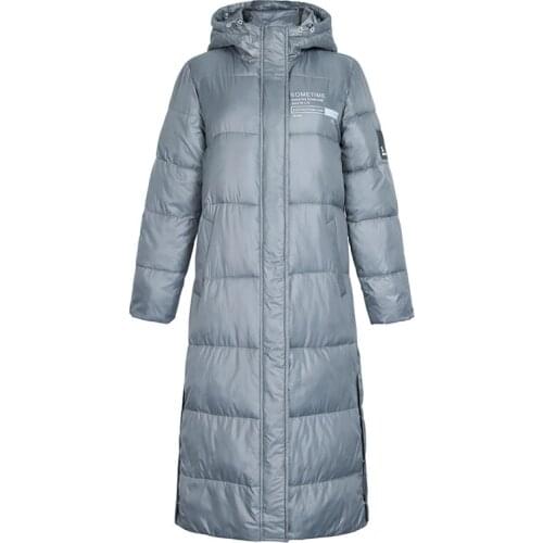 New Winter Womens Long Coats Plus Size Female Down Cotton Parkas Casual Loose Hoodies Overcoats Trendy Lady Outerwear Clothes