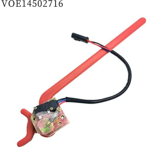 For EC210/240B/360 excavator hydraulic safety lock pilot lock switch handle assembly 14502716
