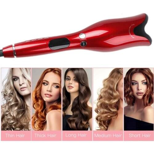 Multi-Automatic Hair Curler Hair Curling Iron LCD Ceramic Rotating Hair Waver Magic Curling Wand Irons Hair Styling Tools